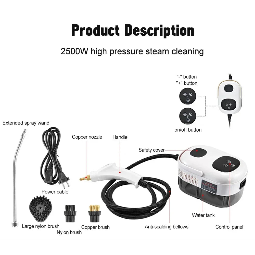 Portable Handheld Steam Cleaner ⭐⭐⭐⭐⭐ star rating