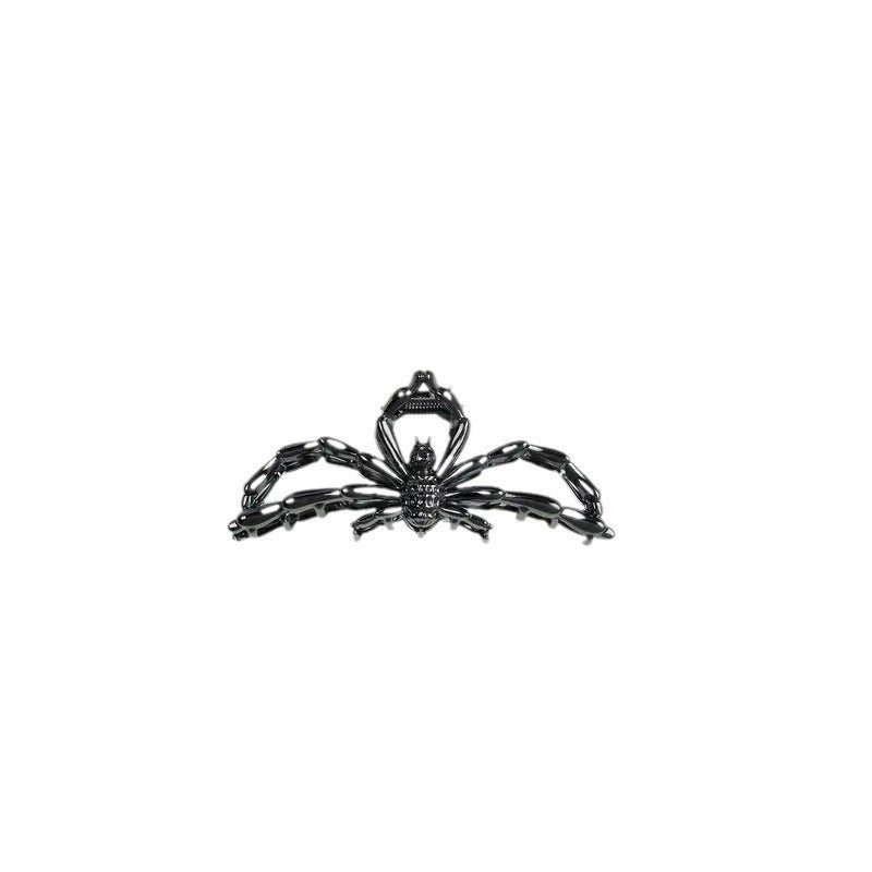 Metal Spider Large Shark Clip Fashion Ponytail Hair Claw